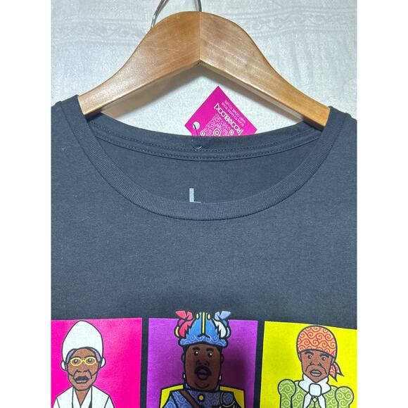 Rockablock Tee Large Black NEW Freedom Fighters History Truth Tubman Douglass US - Picture 4 of 8